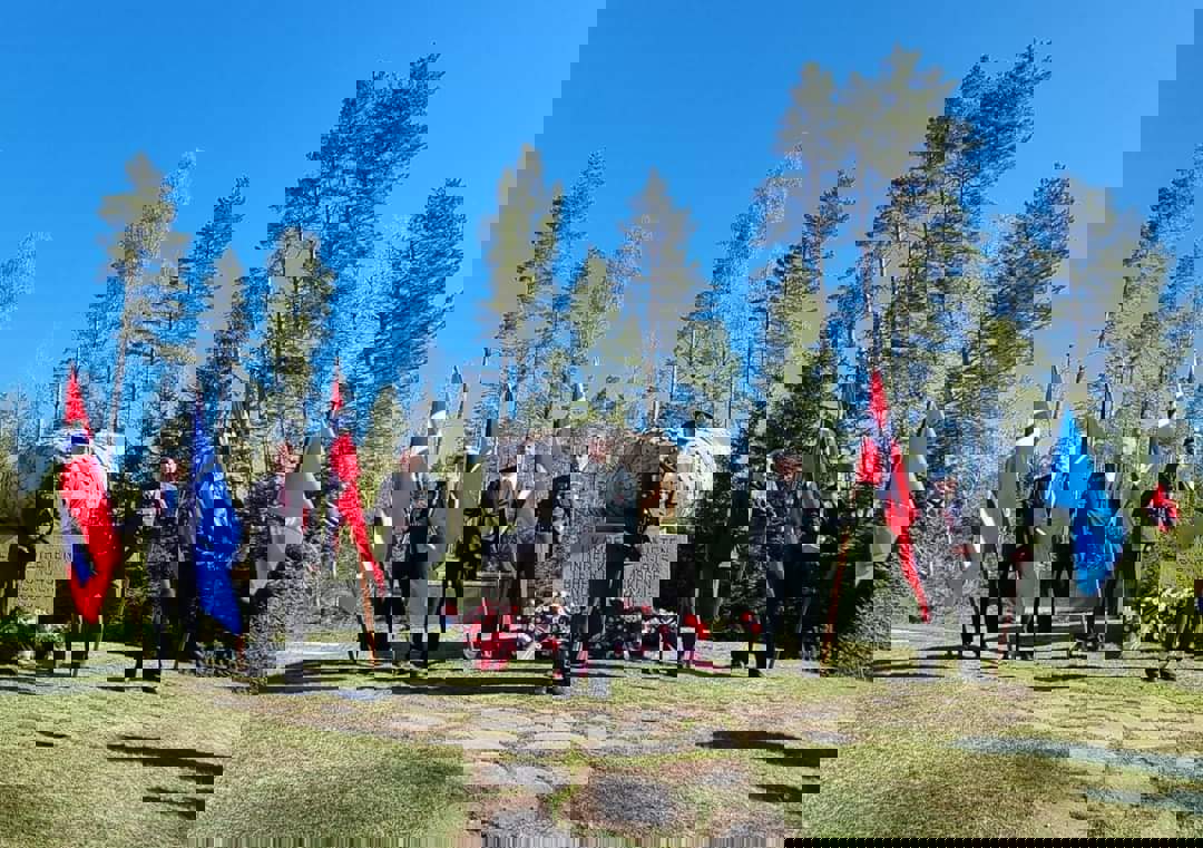 Minnestunden i Trandumskogen