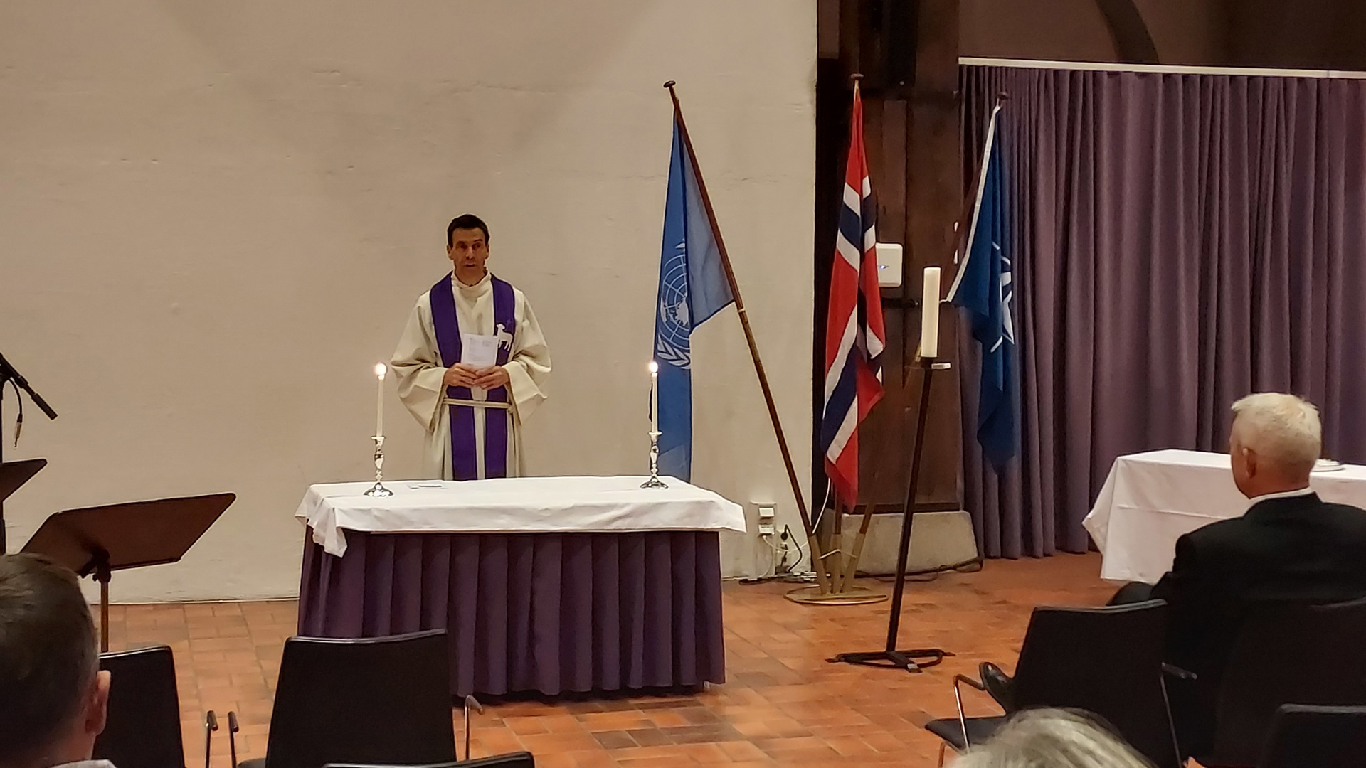 NVIO-s kirkeparade på Akershus festning